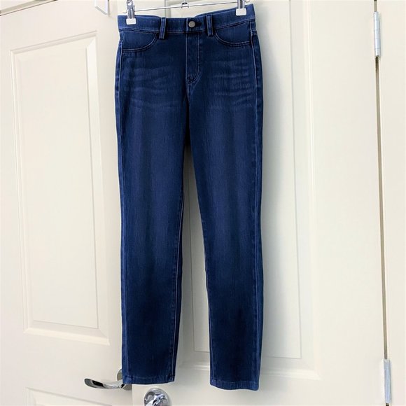 UNIQLO Ultra Stretch Jean Leggings Pants, blue - Picture 2 of 4